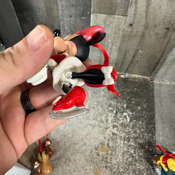 Disney Minnie Mouse Ice skating Ornament Christmas - Picture 3 of 9